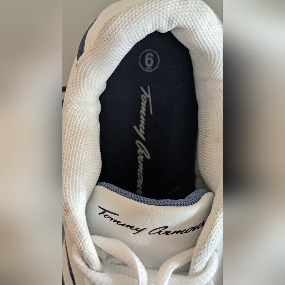NEW Tommy Armour White w/Blue Swing Golf Shoe New with Box Size 6 - Picture 4 of 4